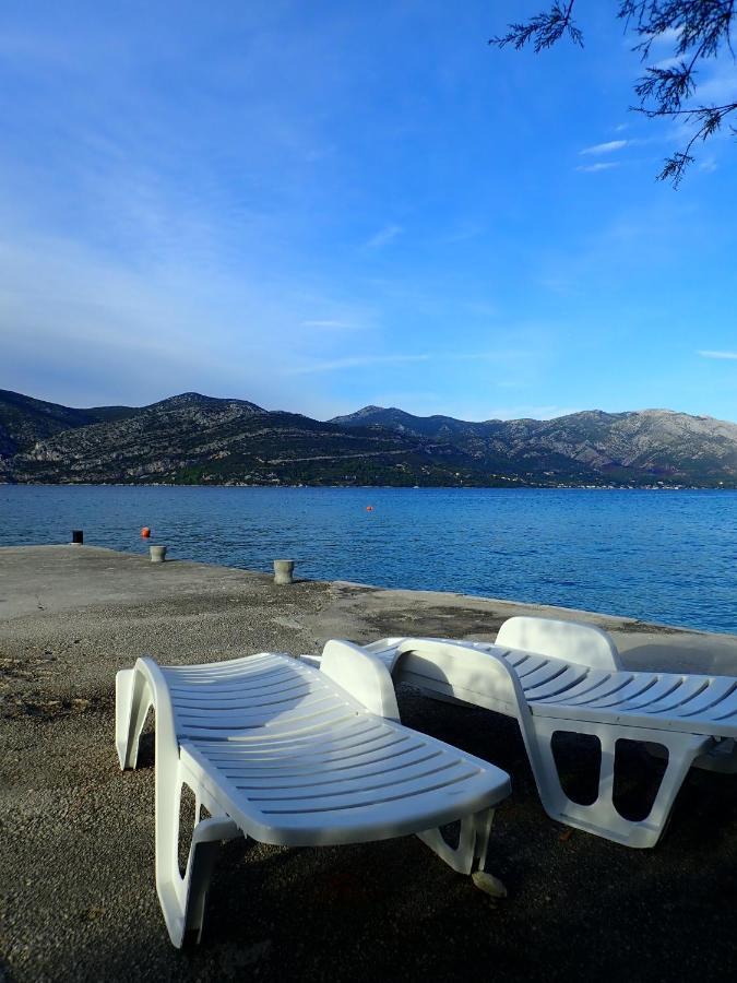 Katja Beach Apartment Račišće Dış mekan fotoğraf
